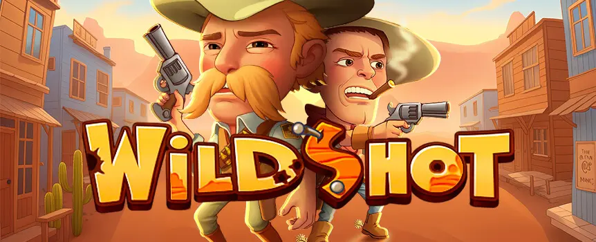 Stroll into a Texan town like no other for a thrilling showdown in the Wild Shot slot. This Western slot features Free Spins, random Multipliers and more!