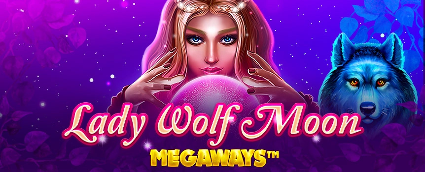 Take a Spin on Lady Wolf Moon Megaways today for your chance to Win Huge Payouts up to 6,000x your stake! Play now.